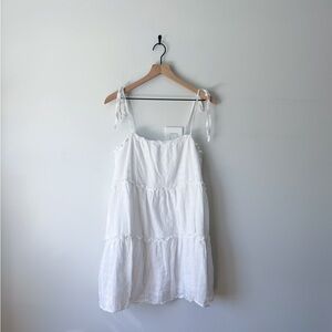 White Tank Eyelet Sundress